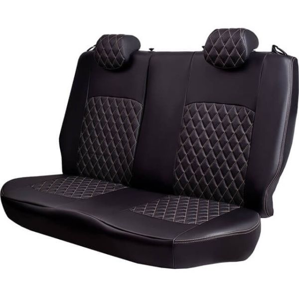 Чехлы Экокожа Турин Ромб на KIA Seltos c 2020+ Чехлы Экокожа Турин Ромб на KIA Seltos c 2020+